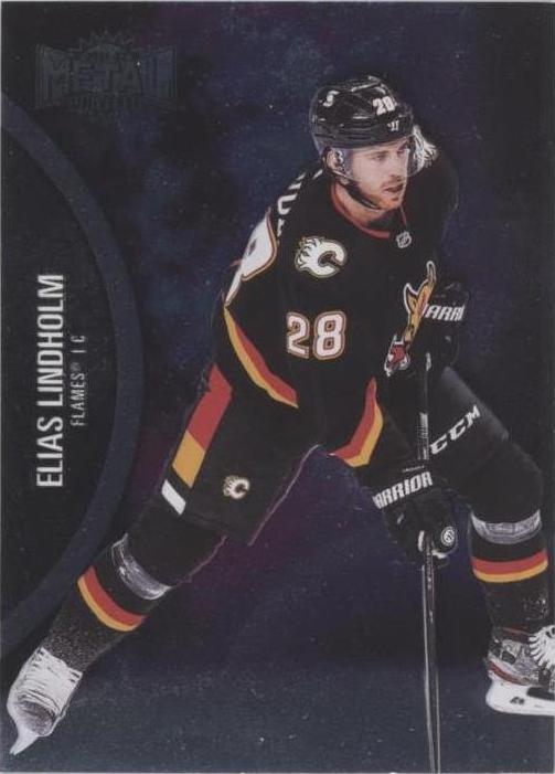 Elias Lindholm #136 Calgary Flames | 2021-22 SkyBox Metal Universe