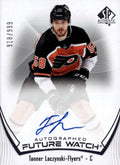 Tanner Laczynski #136 Philadelphia Flyers | 2021-22 SP Authentic