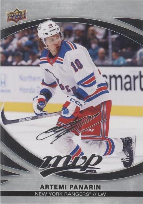 Artemi Panarin #136 New York Rangers | 2023-24 Upper Deck MVP Silver Script
