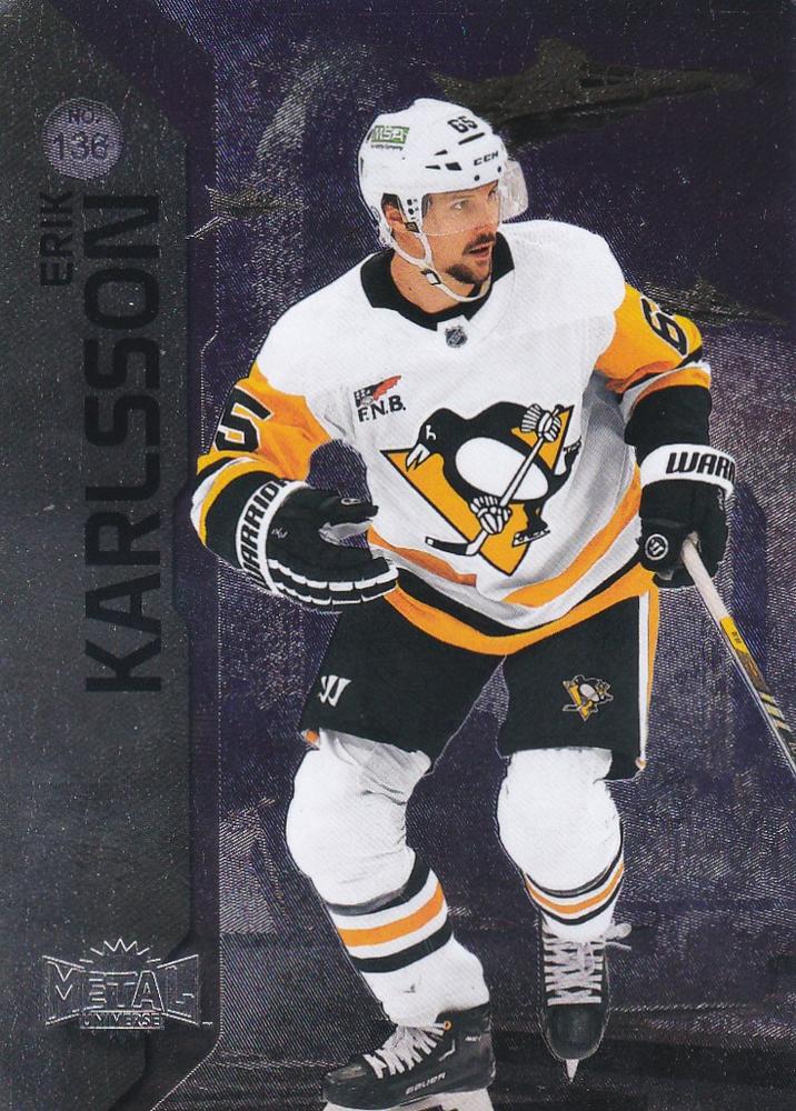 Erik Karlsson #136 Pittsburgh Penguins | 2023-24 SkyBox Metal Universe