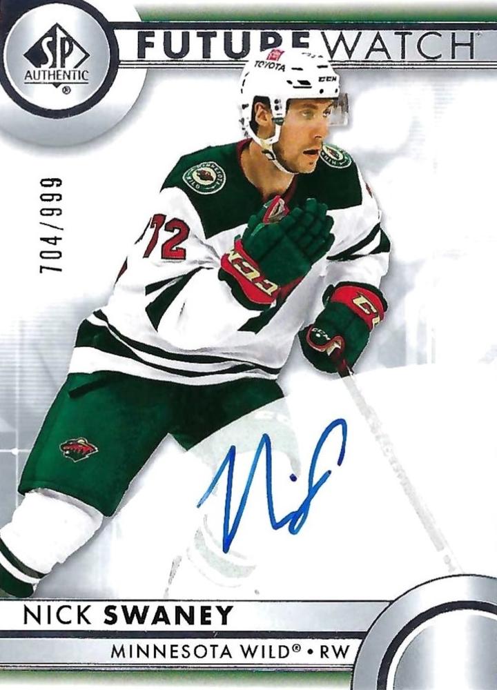 Nick Swaney #136 Minnesota Wild | 2023-24 SP Authentic