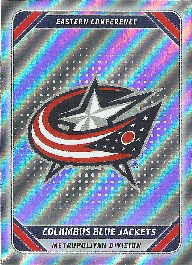 Columbus Blue Jackets Logo #137 | 2019-20 Topps NHL Sticker Collection