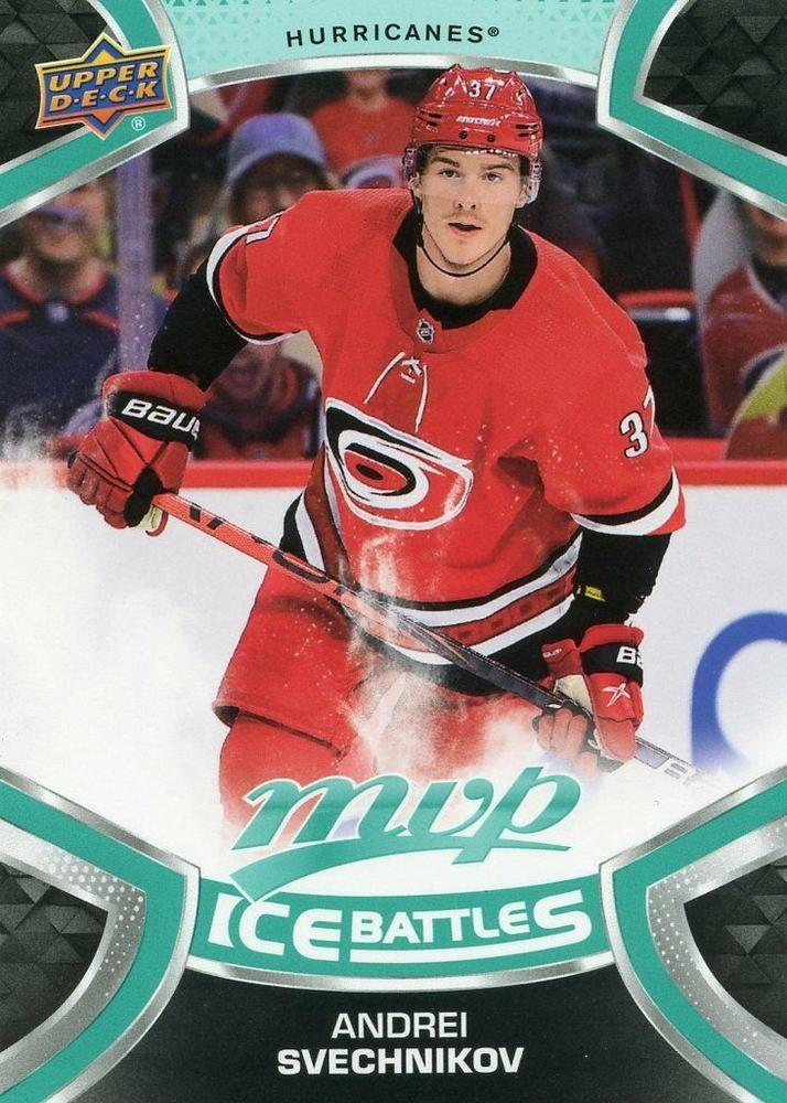 Andrei Svechnikov #137 Carolina Hurricanes | 2021-22 Upper Deck MVP Ice Battles