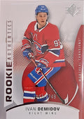 Ivan Demidov #137 Montreal Canadiens | 2025-26 Upper Deck SP Hockey