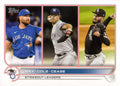 AL Strikeouts Leaders (Robbie Ray / Gerrit Cole / Dylan Cease) #138 Multi-Team | 2022 Topps