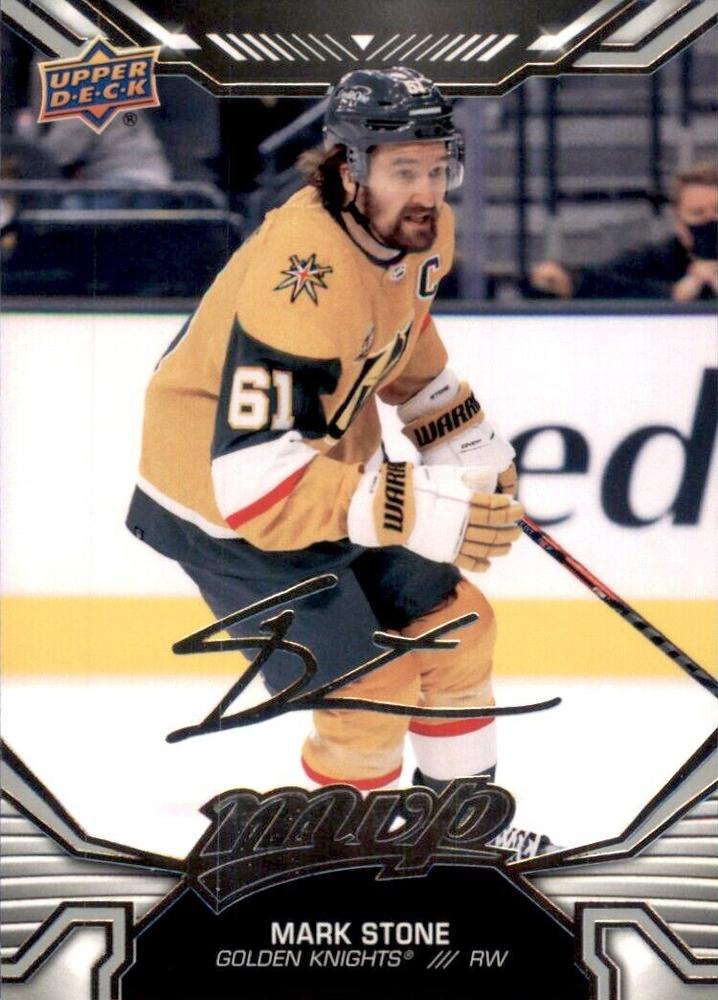 Mark Stone #138 Vegas Golden Knights | 2022-23 Upper Deck MVP Silver Script