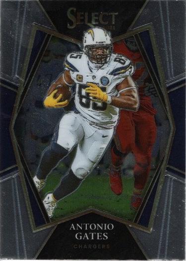 Antonio Gates #138 San Diego Chargers | 2021 Panini Select |  | NFL Football