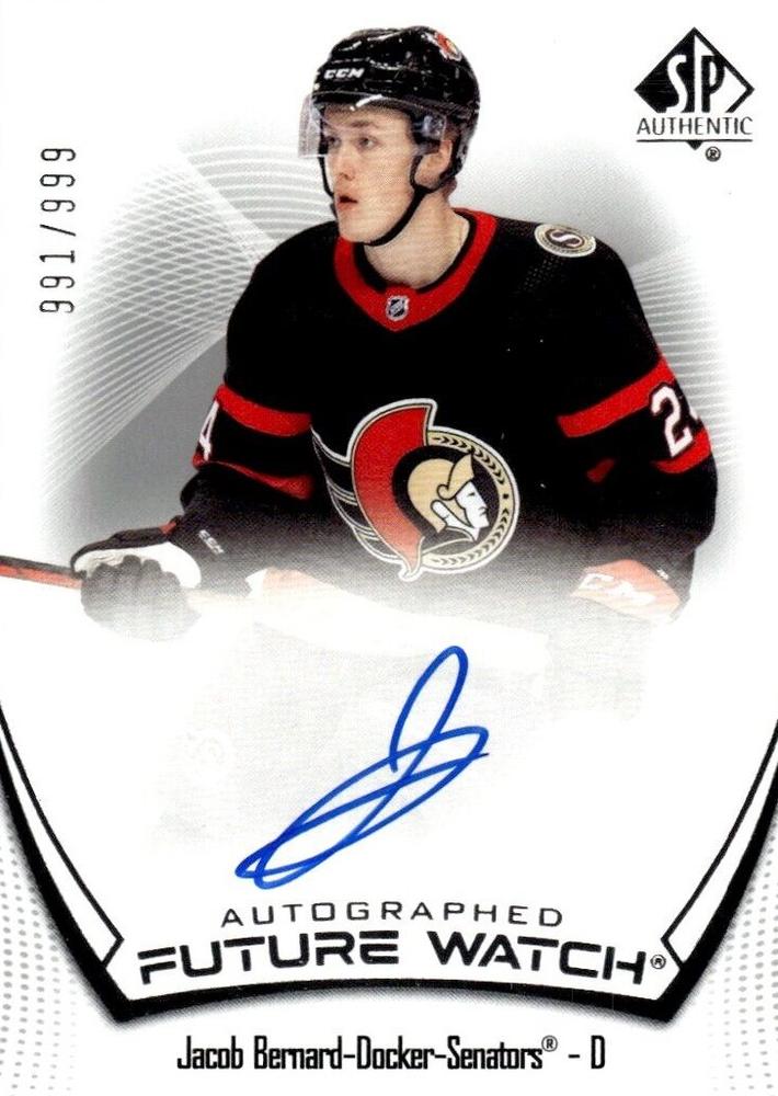 Jacob Bernard-Docker #138 Ottawa Senators | 2021-22 SP Authentic