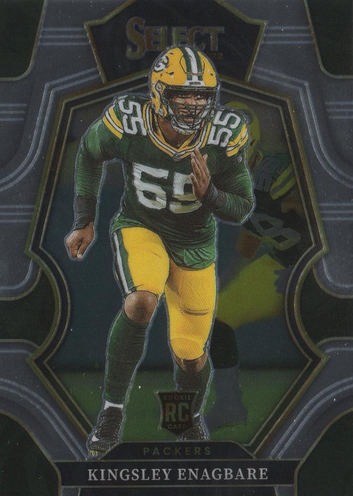 Kingsley Enagbare #138 Green Bay Packers | 2022 Panini Select | NFL Football