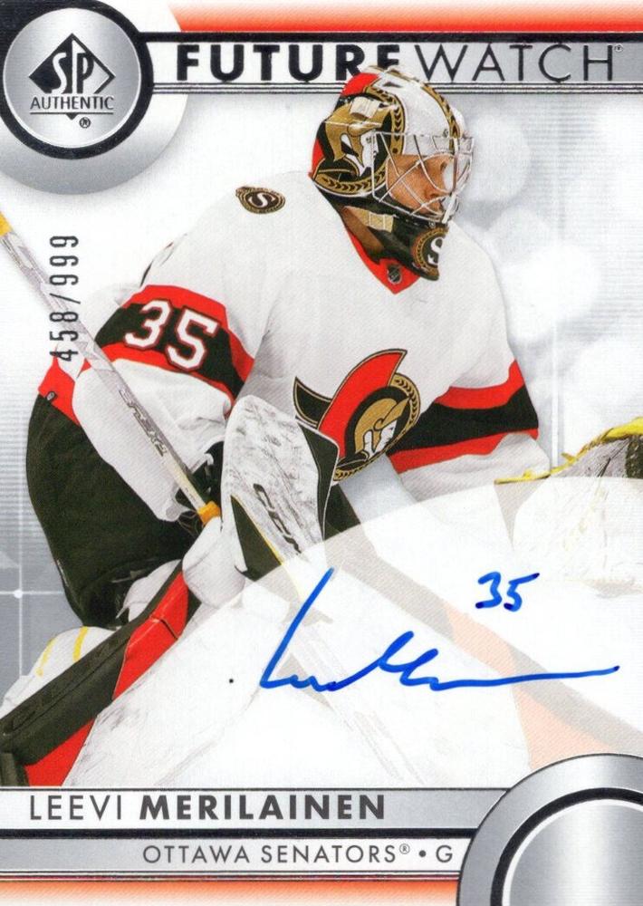 Leevi Merilainen #138 Ottawa Senators | 2023-24 SP Authentic