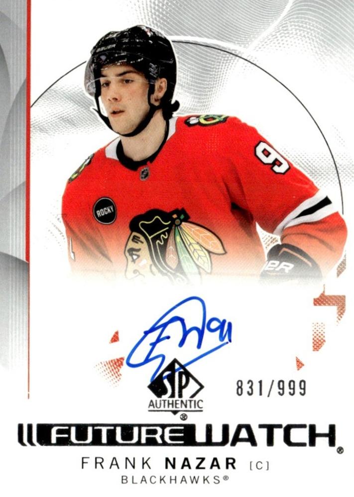 Frank Nazar #138 Chicago Blackhawks | 2024-25 SP Authentic