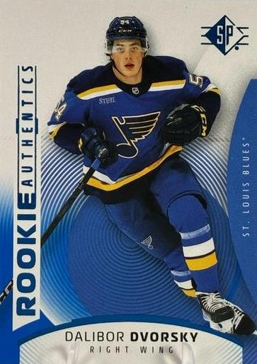 Dalibor Dvorsky #138 St. Louis Blues | 2025-26 Upper Deck SP Hockey