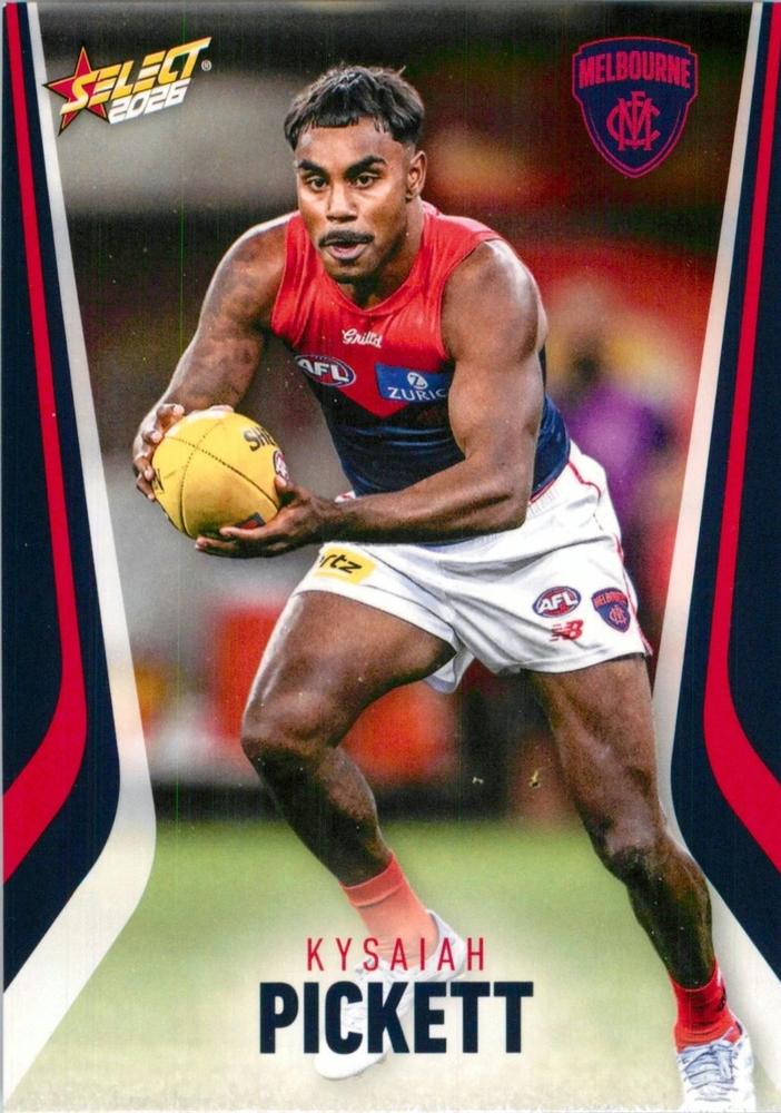 Kysaiah Pickett #138 Melbourne Demons | 2026 Select AFL Footy Stars