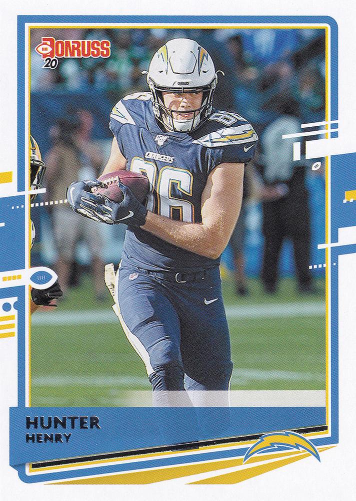 Hunter Henry #139 Los Angeles Chargers | 2020 Panini Donruss | NFL Football