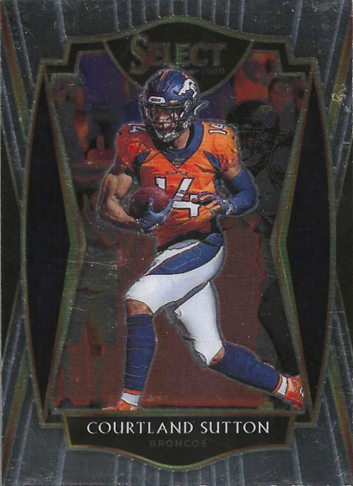 Courtland Sutton #139 Denver Broncos | 2020 Panini Select |  | NFL Football