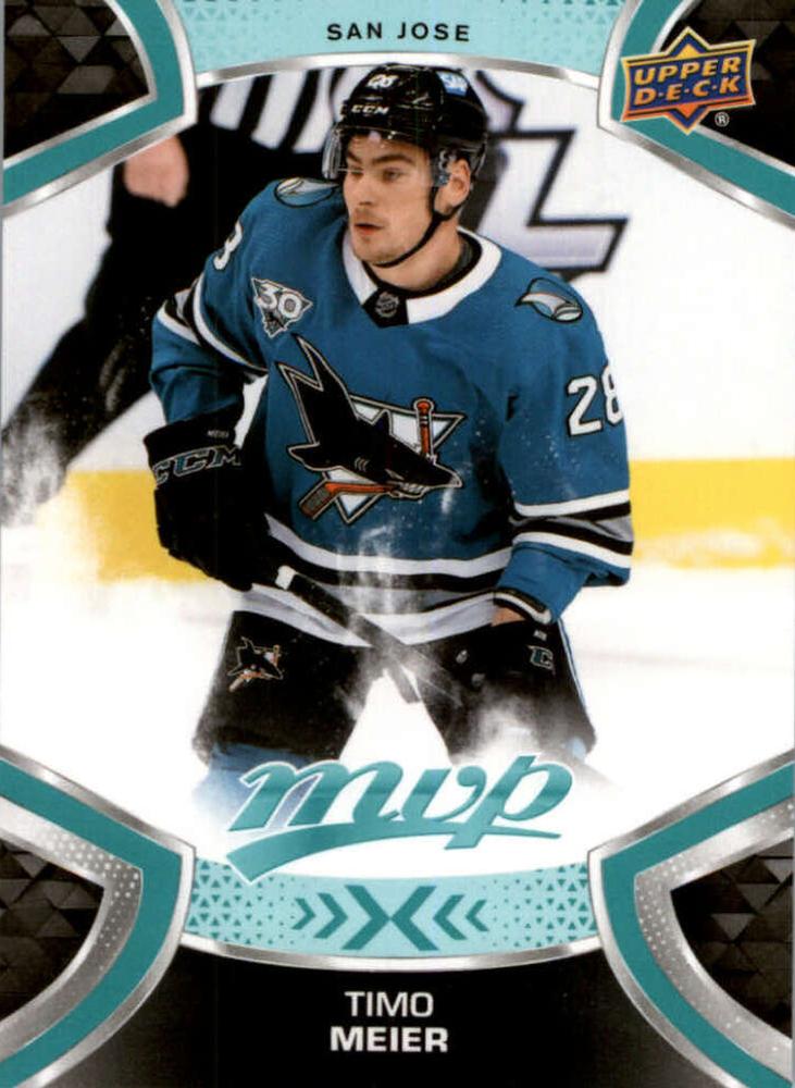Timo Meier #139 San Jose Sharks | 2021-22 Upper Deck MVP