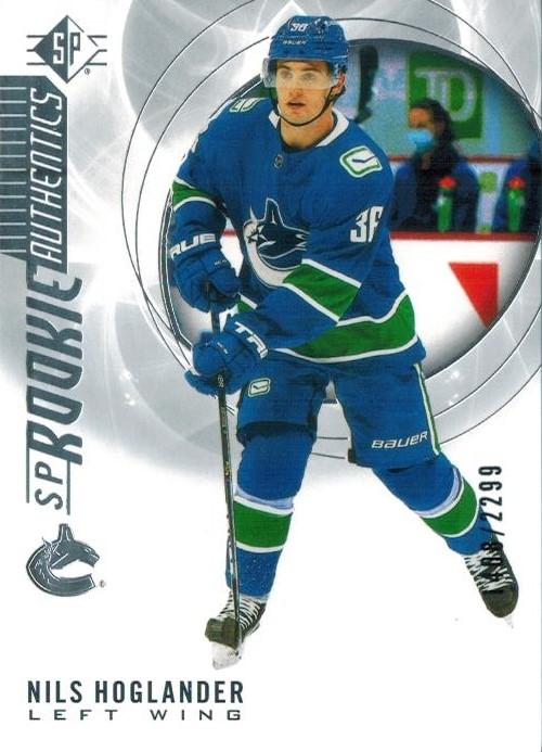 Nils Hoglander #139 Vancouver Canucks | 2020-21 SP