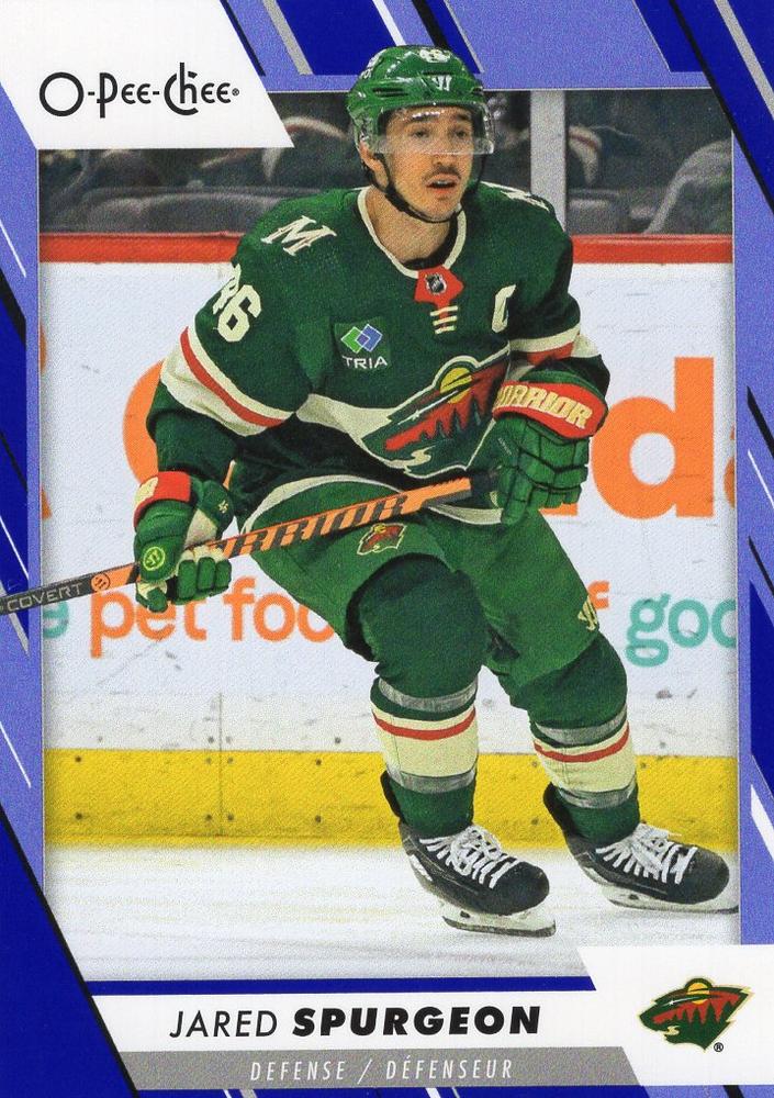 Jared Spurgeon #139 Minnesota Wild | 2023-24 O-Pee-Chee Blue Border