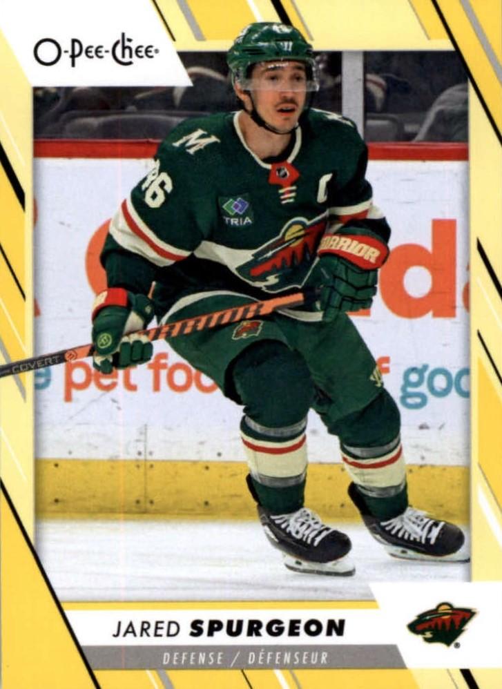 Jared Spurgeon #139 Minnesota Wild | 2023-24 O-Pee-Chee Yellow Border