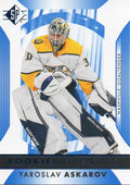 Yaroslav Askarov #139 Nashville Predators Rookie Authentics | 2023-24 SP Blue