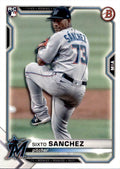 Sixto Sanchez #13 Miami Marlins | 2021 Bowman