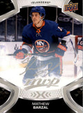 Mathew Barzal #13 New York Islanders | 2021-22 Upper Deck MVP Silver Script