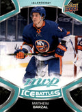Mathew Barzal #13 New York Islanders | 2021-22 Upper Deck MVP Ice Battles