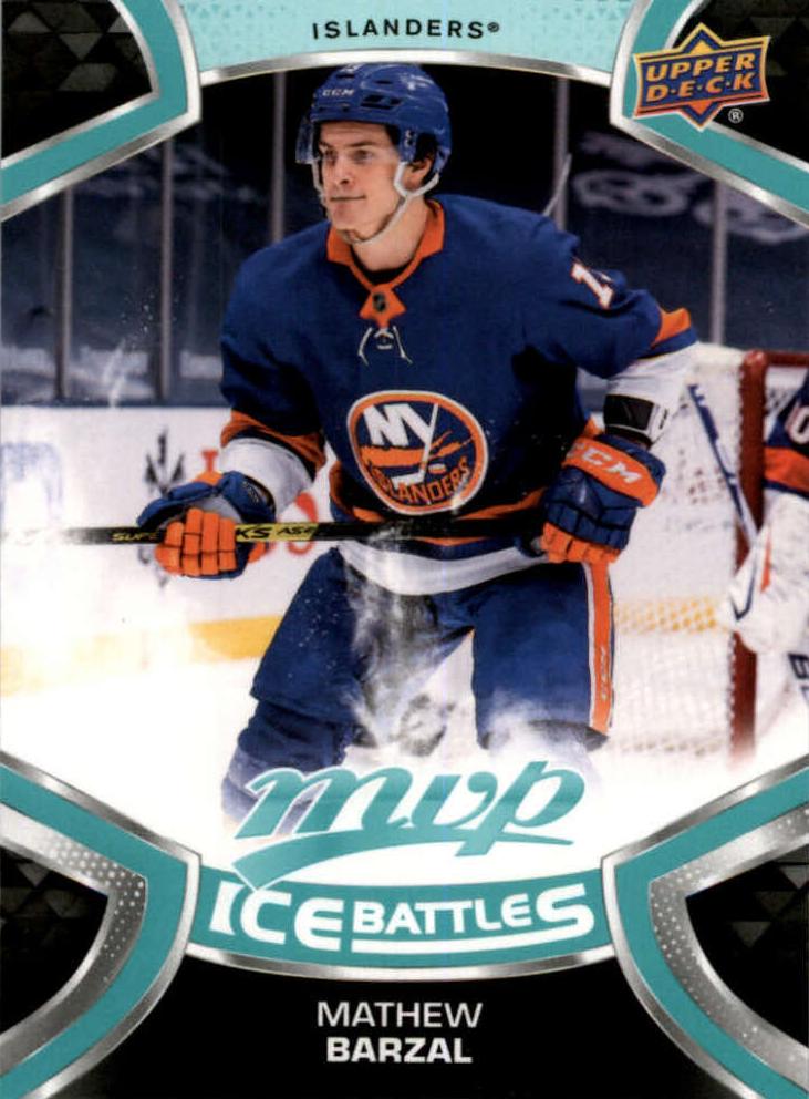 Mathew Barzal #13 New York Islanders | 2021-22 Upper Deck MVP Ice Battles