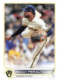 Freddy Peralta #13 Milwaukee Brewers | 2022 Topps
