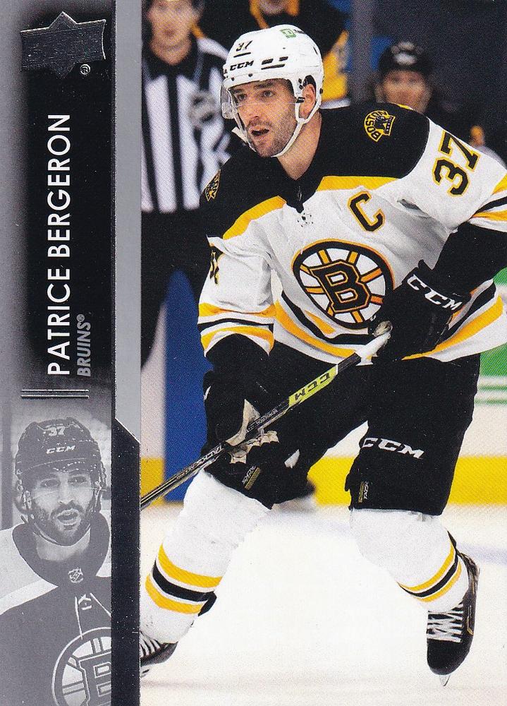 Patrice Bergeron #13 Boston Bruins | 2021-22 Upper Deck