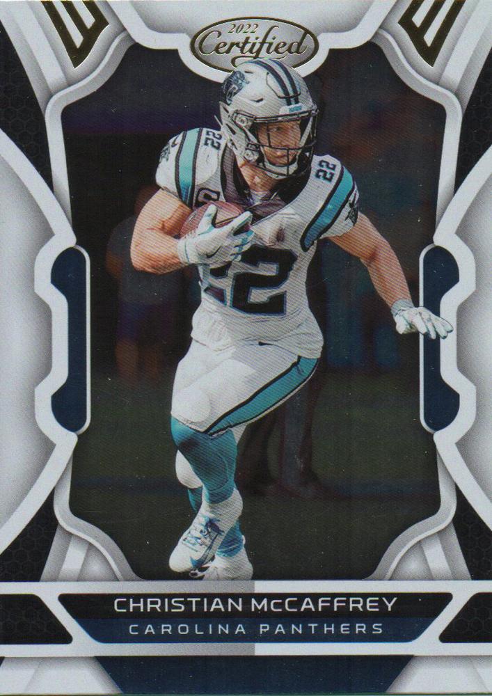 Christian McCaffrey #13 Carolina Panthers | 2022 Panini Certified | NFL Football