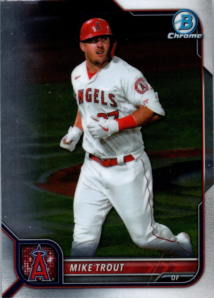 Mike Trout #13 Los Angeles Angels | 2022 Bowman Chrome