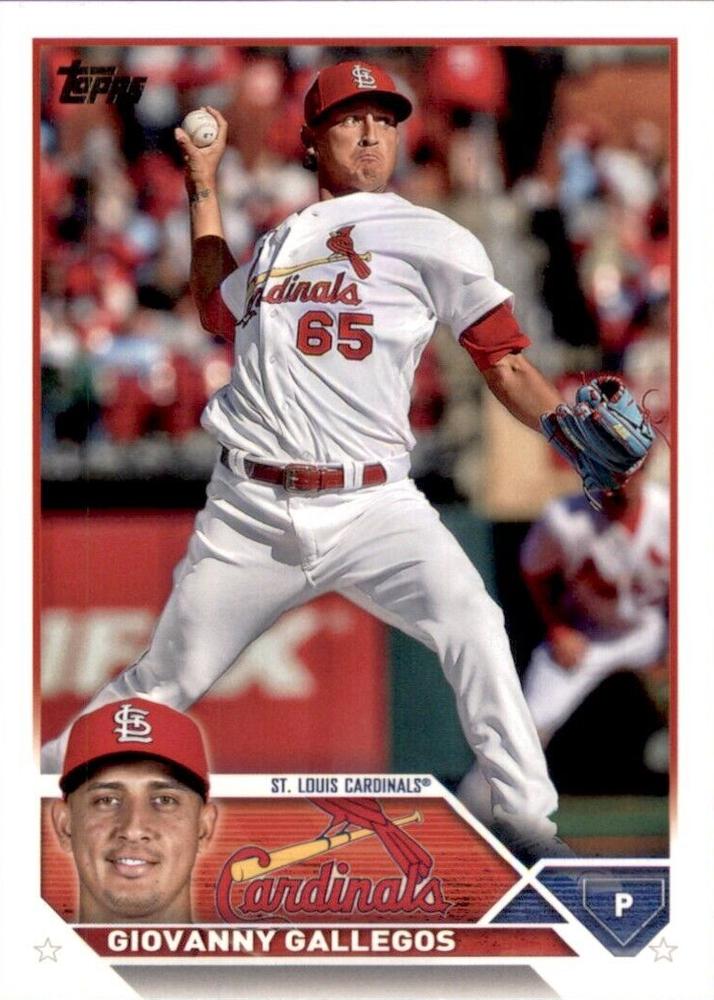 Giovanny Gallegos #13 St. Louis Cardinals | 2023 Topps