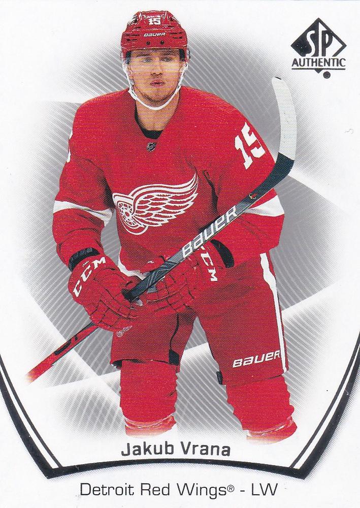 Jakub Vrana #13 Detroit Red Wings | 2021-22 SP Authentic