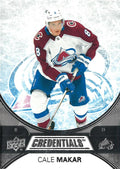 Cale Makar #13 Colorado Avalanche | 2021-22 Upper Deck Credentials