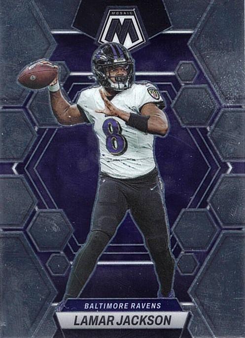 Lamar Jackson #13 Baltimore Ravens | 2023 Panini Mosaic | NFL Football