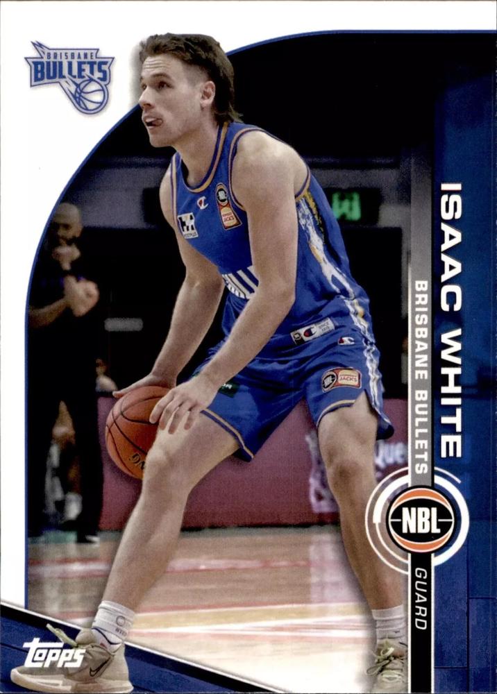 Isaac White #13 Brisbane Bullets | 2023-24 Topps NBL
