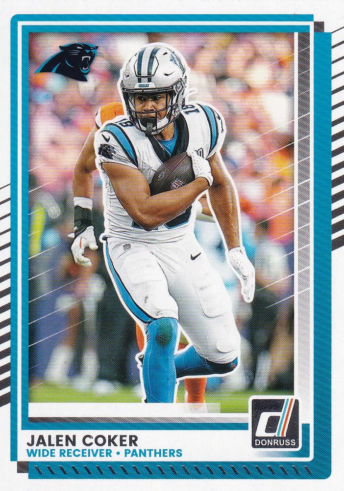 Jalen Coker #13 Carolina Panthers | 2025 Donruss | NFL Football