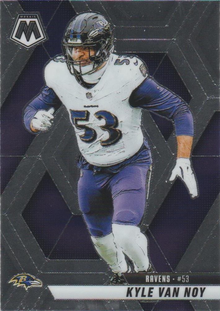 Kyle Van Noy #13 Baltimore Ravens | 2025 Panini Mosaic | NFL Football