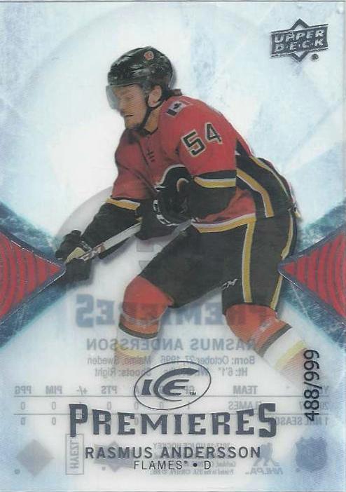 Rasmus Andersson #140 Calgary Flames | 2017-18 Upper Deck Ice