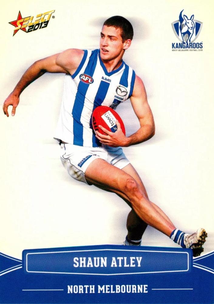 Shaun Atley #140 North Melbourne Kangaroos | 2013 Select AFL Champions