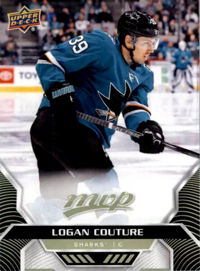 Logan Couture #140 San Jose Sharks | 2020-21 Upper Deck MVP