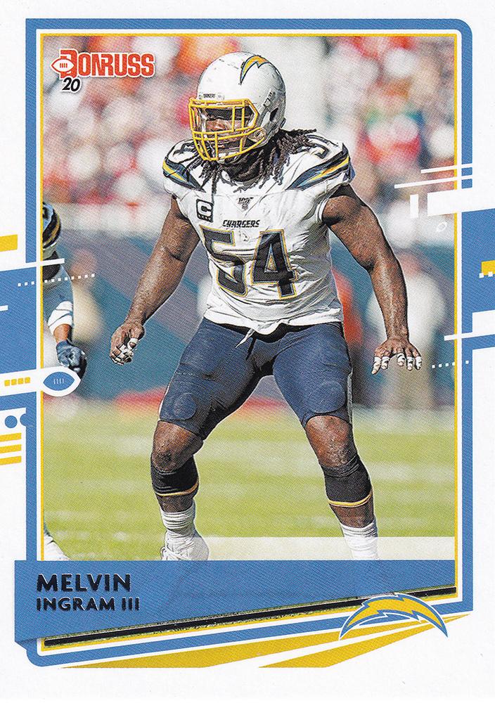 Melvin Ingram III #140 Los Angeles Chargers | 2020 Panini Donruss | NFL Football