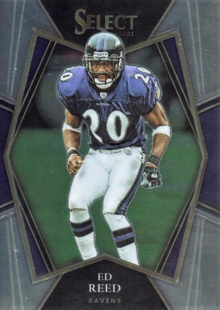 Ed Reed #140 Baltimore Ravens | 2021 Panini Select |  | NFL Football