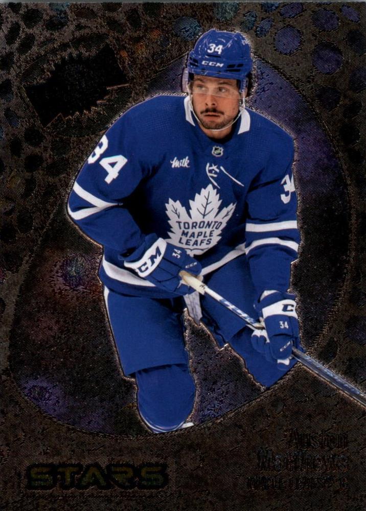 Auston Matthews #140 Toronto Maple Leafs | 2022-23 SkyBox Metal Universe