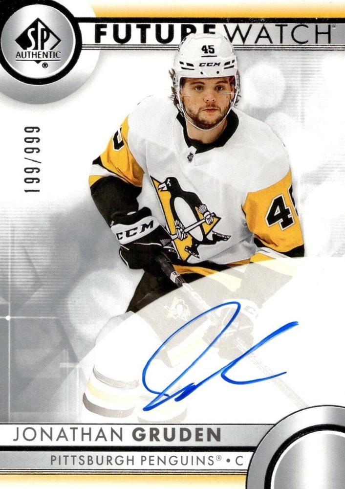 Jonathan Gruden #140 Pittsburgh Penguins | 2023-24 SP Authentic