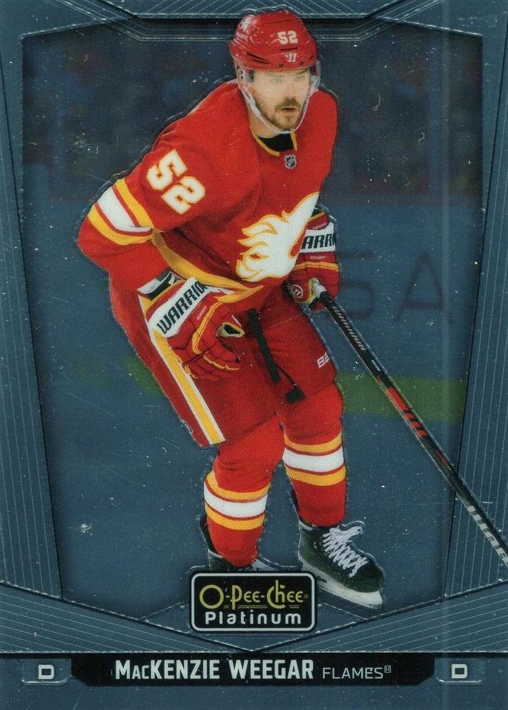 MacKenzie Weegar #140 Calgary Flames | 2024-25 O-Pee-Chee Platinum