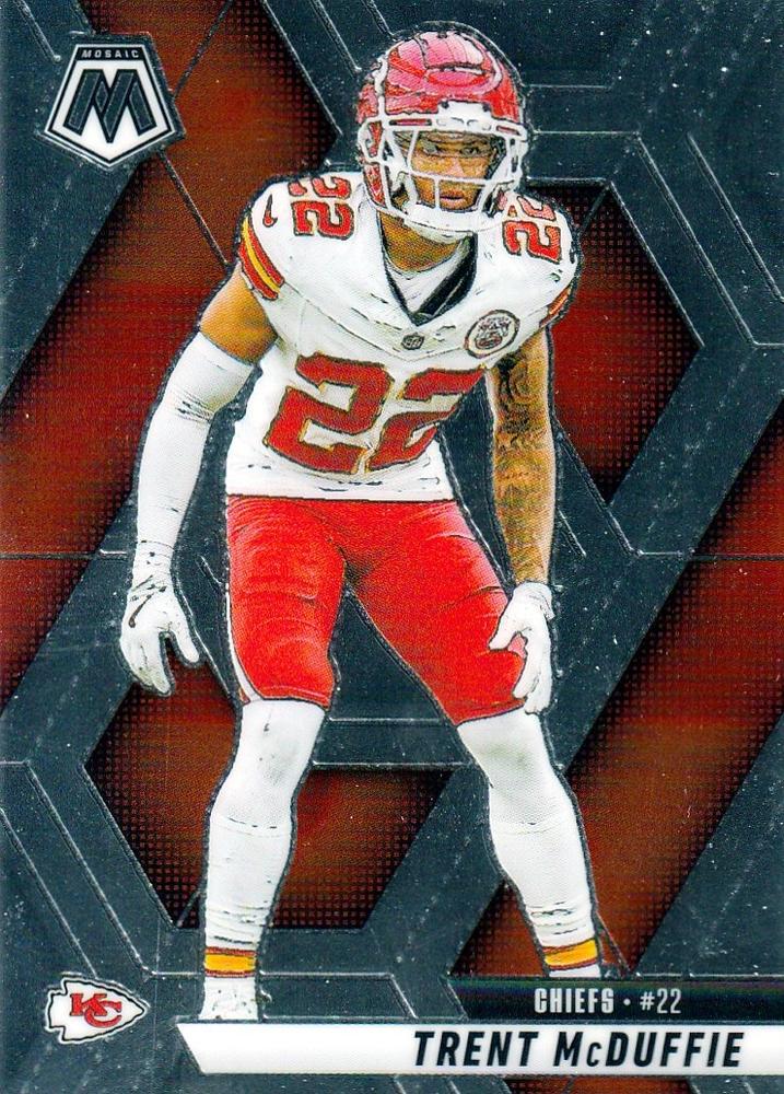 Trent McDuffie #140 Kansas City Chiefs | 2025 Panini Mosaic | NFL Football