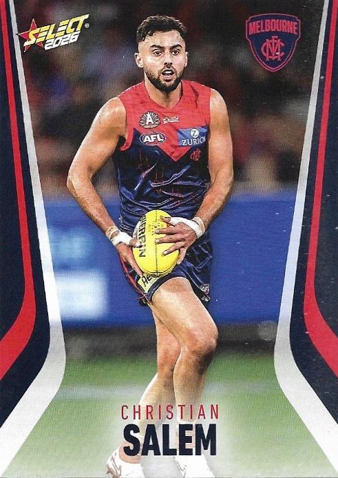 Christian Salem #140 Melbourne Demons | 2026 Select AFL Footy Stars
