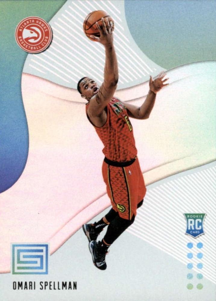 Omari Spellman #141 Atlanta Hawks | 2018-19 Panini Status